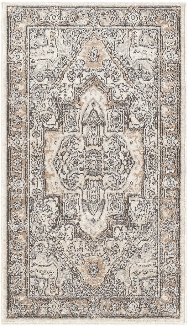 nourison quarry qua18 ivory grey taupe rug