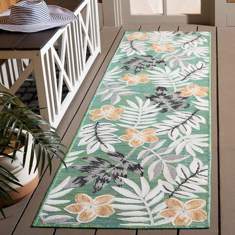 safavieh clearance cabana cbn405y blue green rug