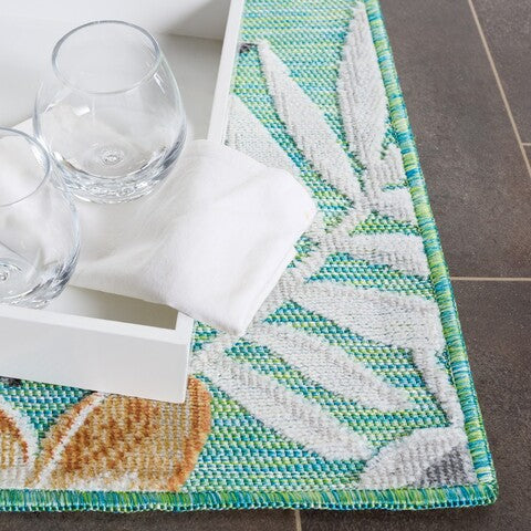 safavieh clearance cabana cbn405y blue green rug