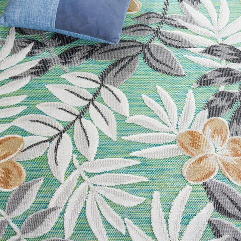 safavieh clearance cabana cbn405y blue green rug