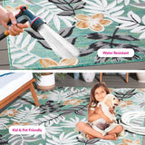 safavieh clearance cabana cbn405y blue green rug
