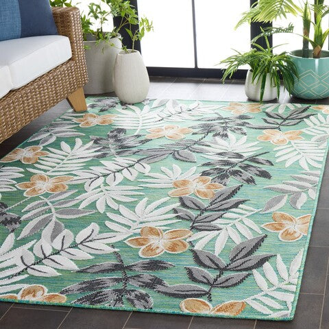 safavieh clearance cabana cbn405y blue green rug