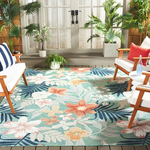 safavieh clearance cabana cbn454y green rug