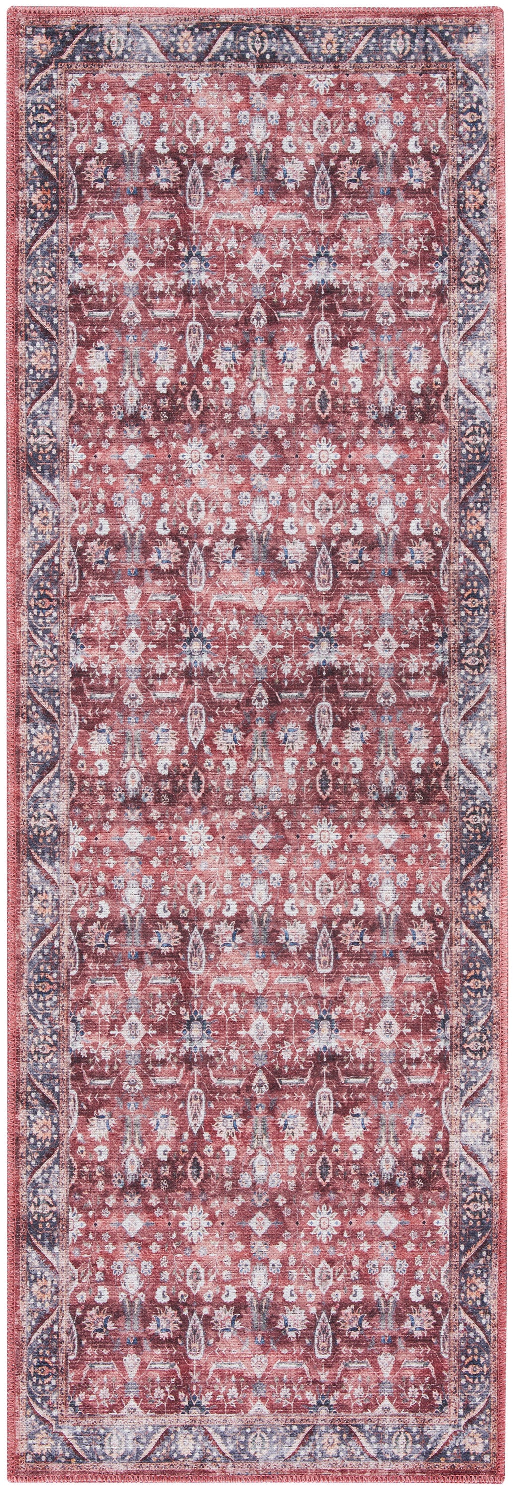 nourison grand washables grw06 brick ivory rug