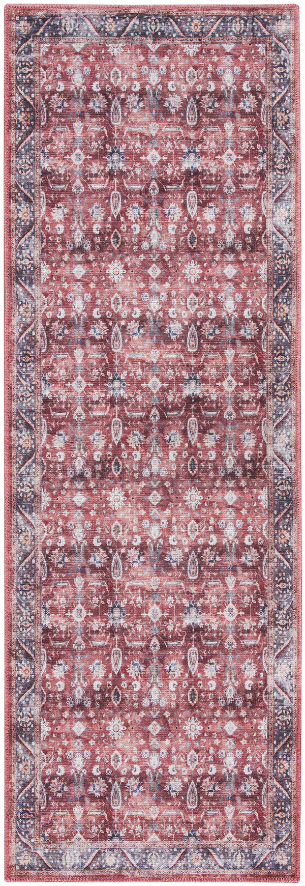 nourison grand washables grw06 brick ivory rug