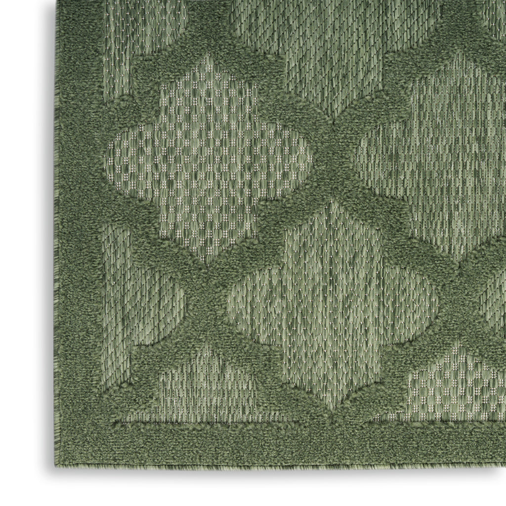 nourison easy care nes01 green rug