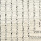 nourison ivory hues ivh03 ivory grey rug