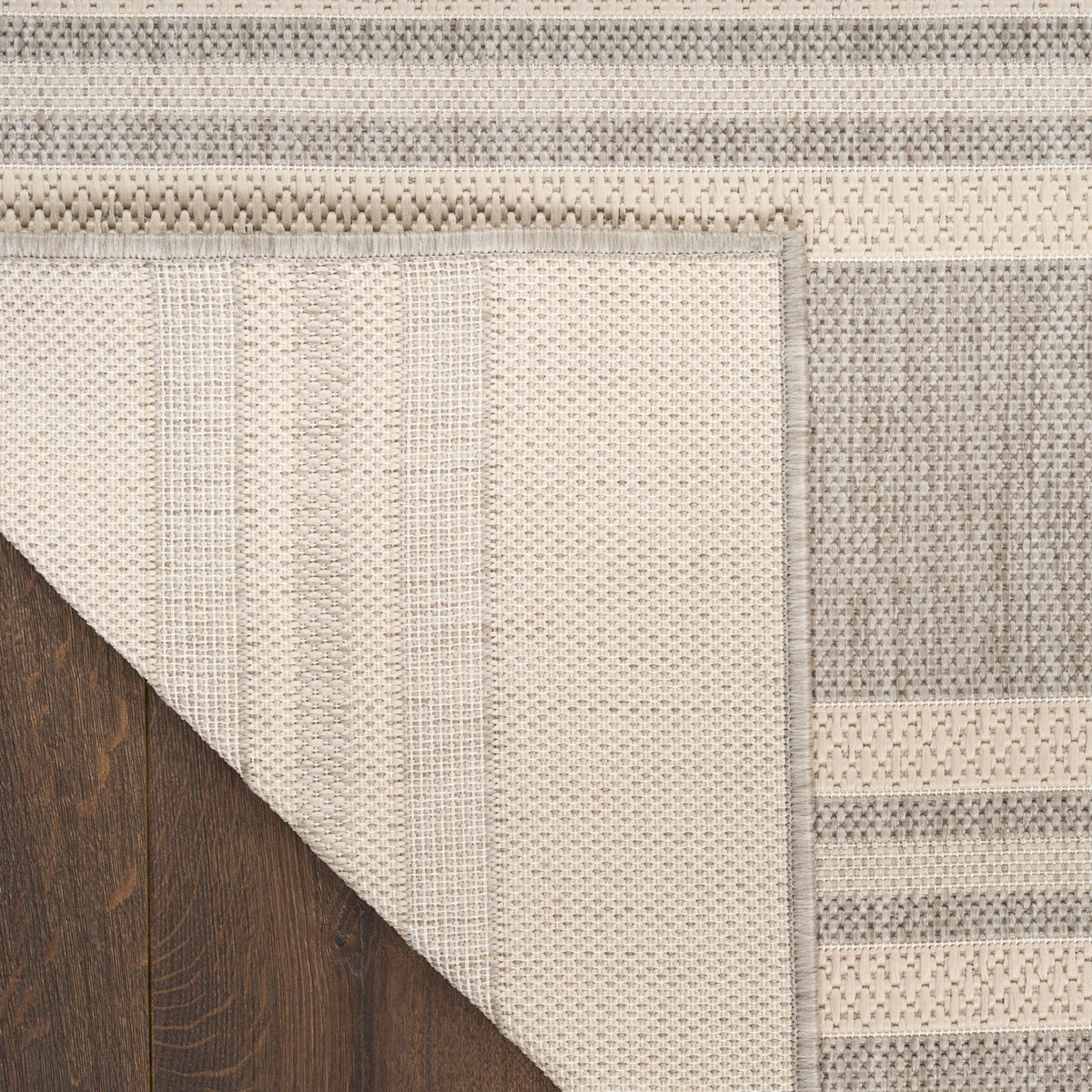 nourison horizon indoor outdoor hoz05 grey rug