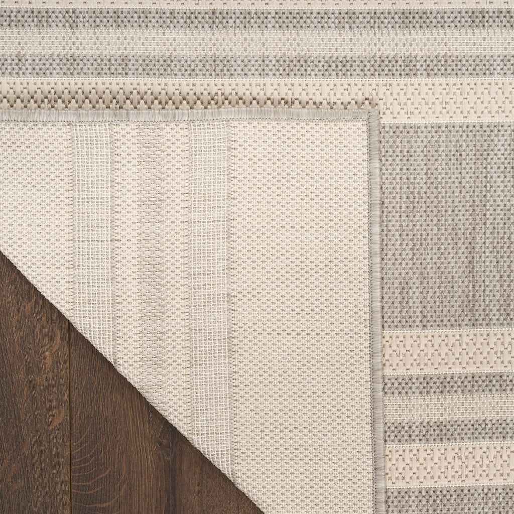 nourison horizon indoor outdoor hoz05 grey rug