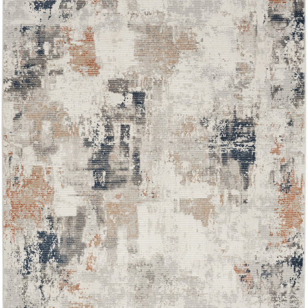 nourison home texture hmt04 grey blue rug