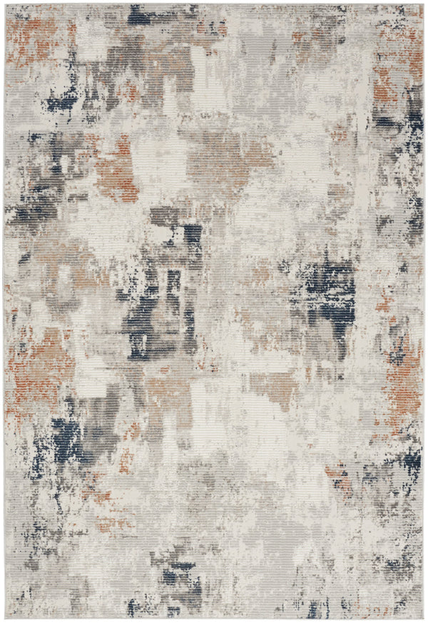 nourison home texture hmt04 grey blue rug