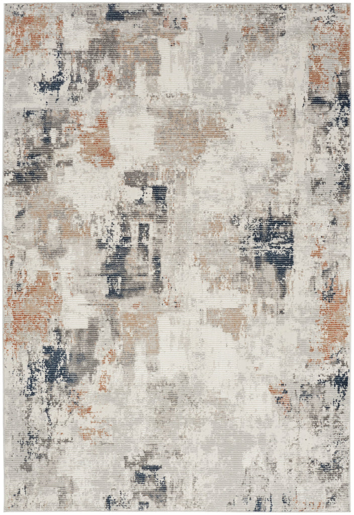 nourison home texture hmt04 grey blue rug