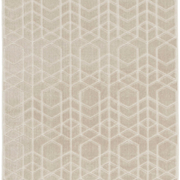 nourison washable charm wch01 silver ivory rug
