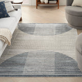 nourison astra machine washable asw03 ivory blue rug