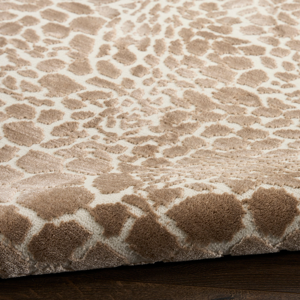 nourison desire dsr08 camel silver rug