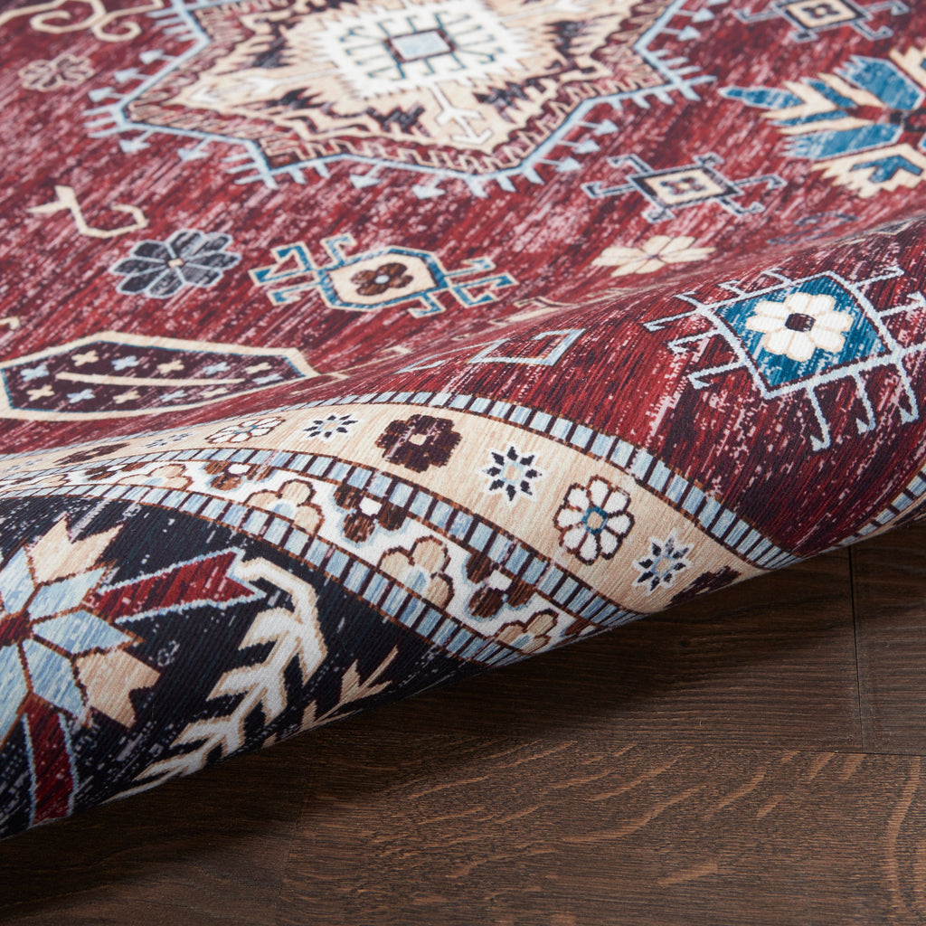 nourison fulton ful03 red rug
