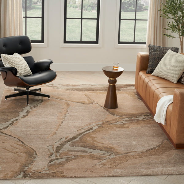 nourison silk shadows sha24 beige silver rug