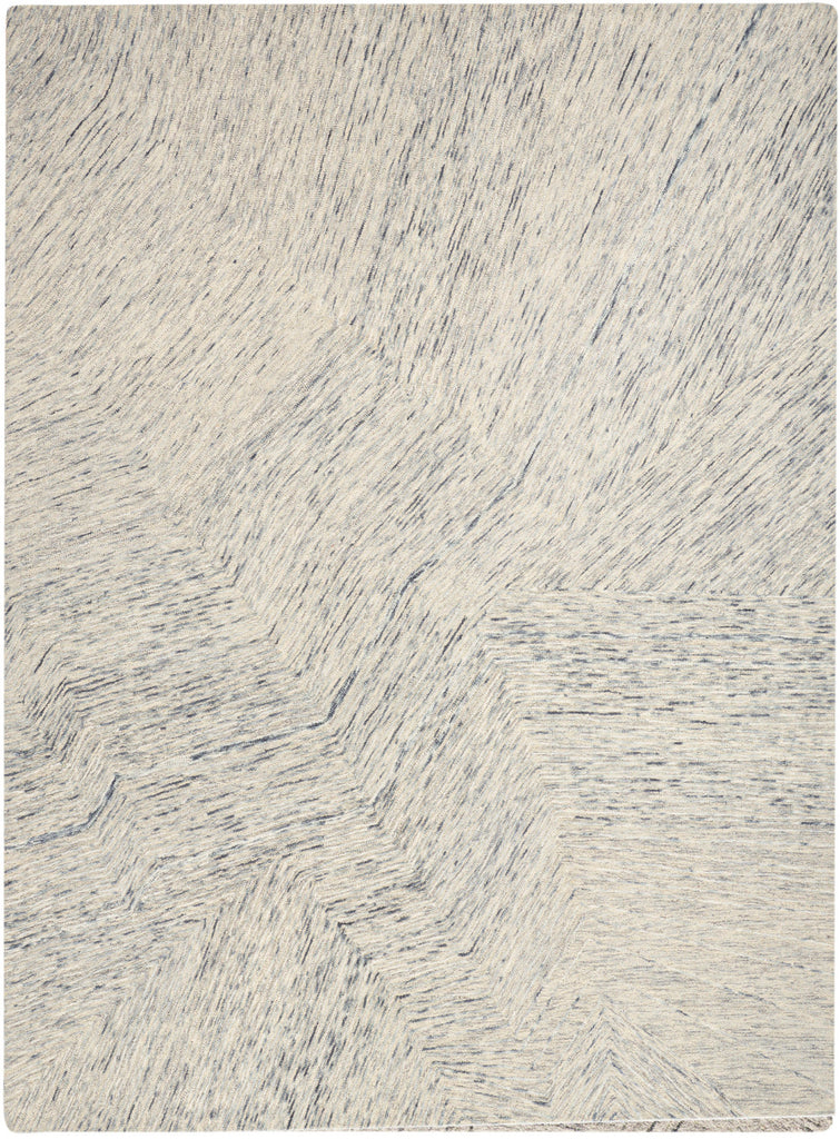 nourison pure angles ang01 grey rug