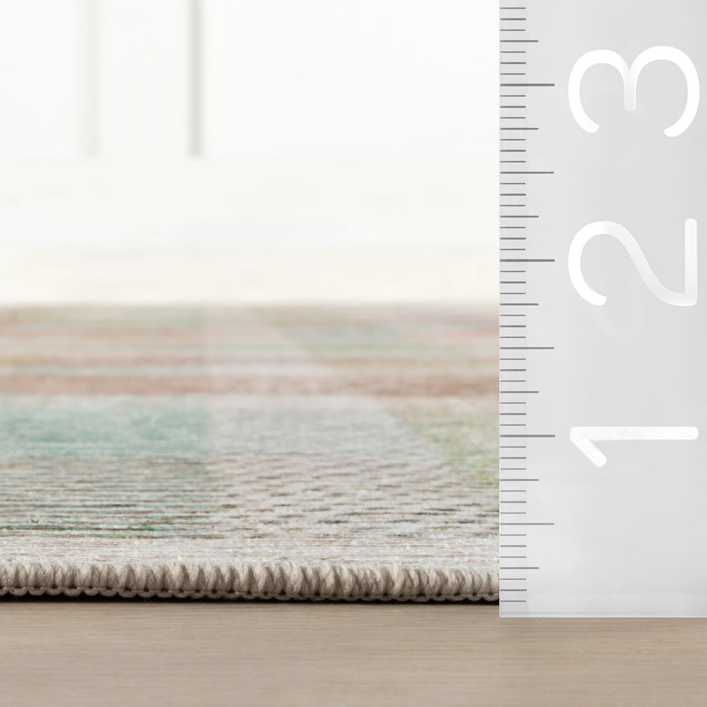 dash albert teahouse da2396 multi machine washable polyester rug