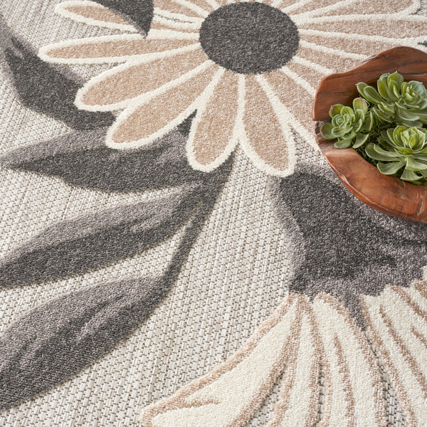 nourison aloha alh33 beige rug