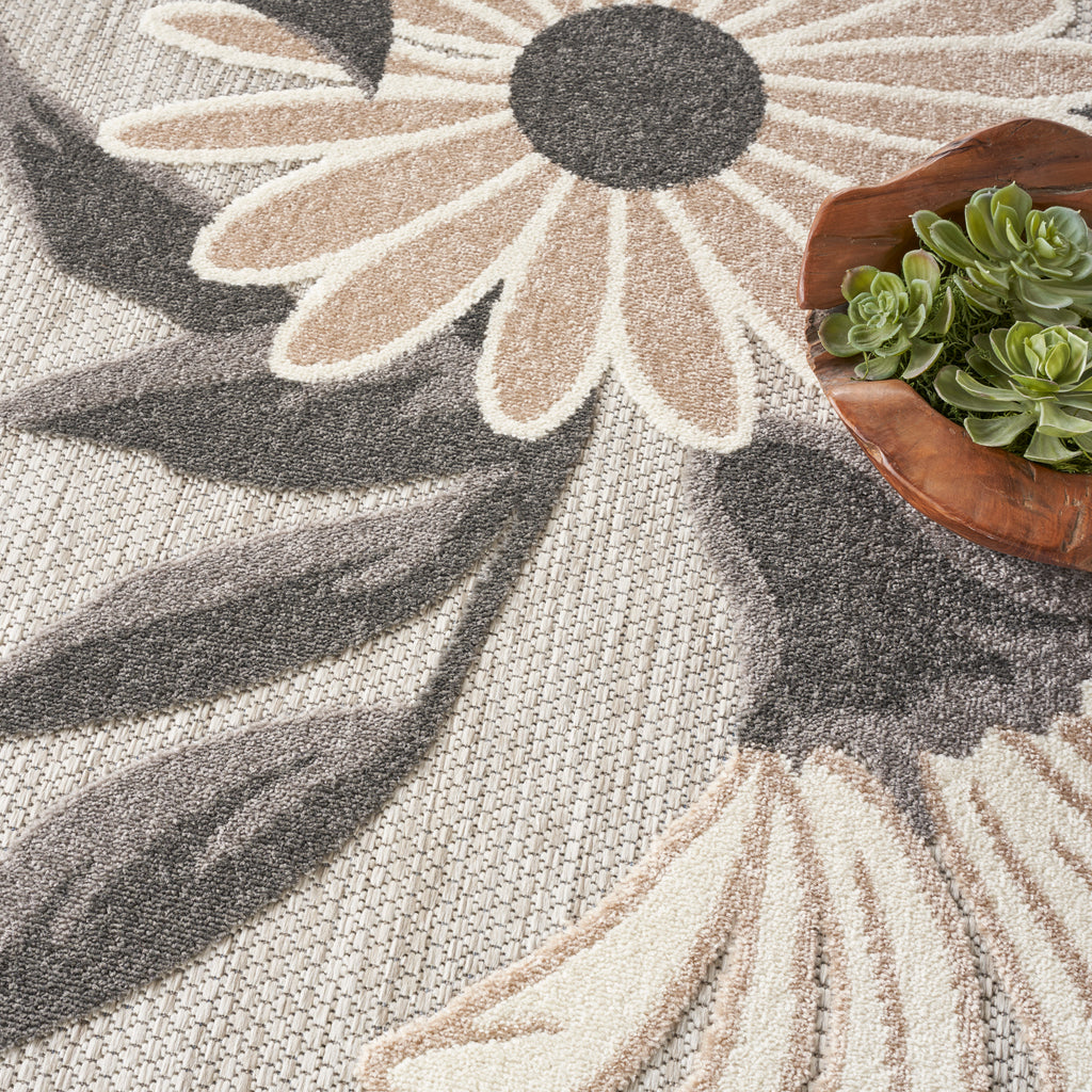 nourison aloha alh33 beige rug
