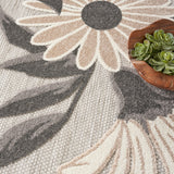 nourison aloha alh33 beige rug