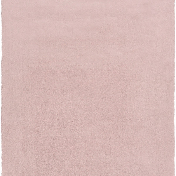 nourison soft plush rabbit fur sff01 lavender rug