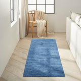 nourison ck010 linear lnr01 blue rug