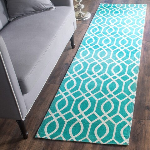 safavieh clearance cedar brook cdr141e light teal rug
