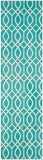 safavieh clearance cedar brook cdr141e light teal rug