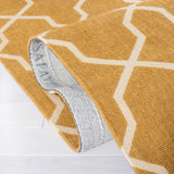 safavieh clearance cedar brook cdr233b yellow rug