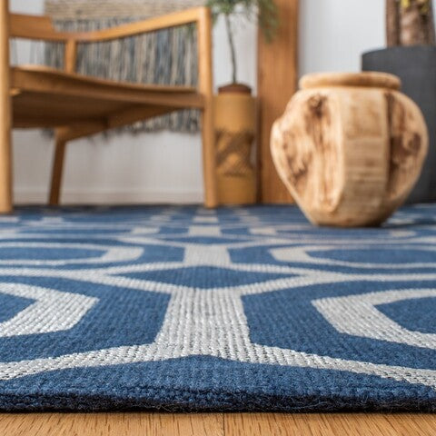 safavieh clearance cedar brook cdr268m navy rug