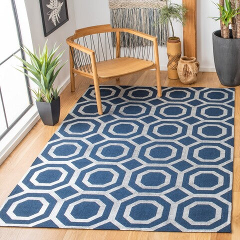 safavieh clearance cedar brook cdr268m navy rug