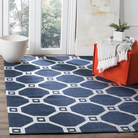 safavieh clearance cedar brook cdr269m navy rug