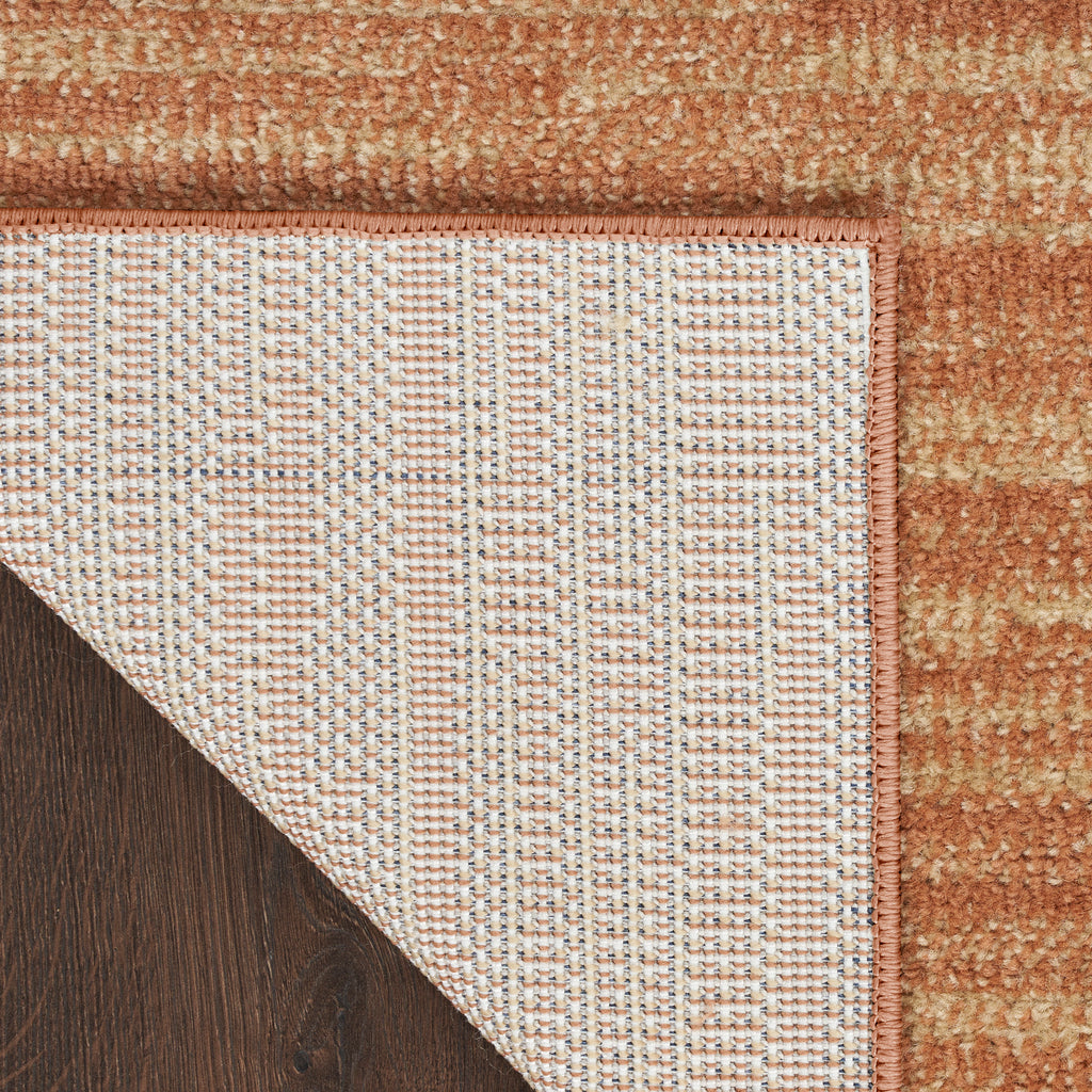 nourison nourison essentials nre01 rust rug