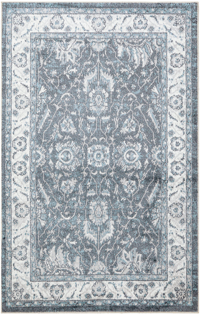 nourison astra machine washable asw20 slate rug