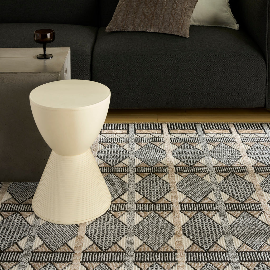 nourison nordic nrc06 ivory multicolor rug