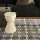 nourison nordic nrc06 ivory multicolor rug