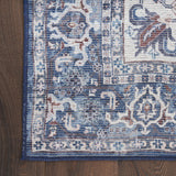 nourison new concept washables sr104 navy ivory rug