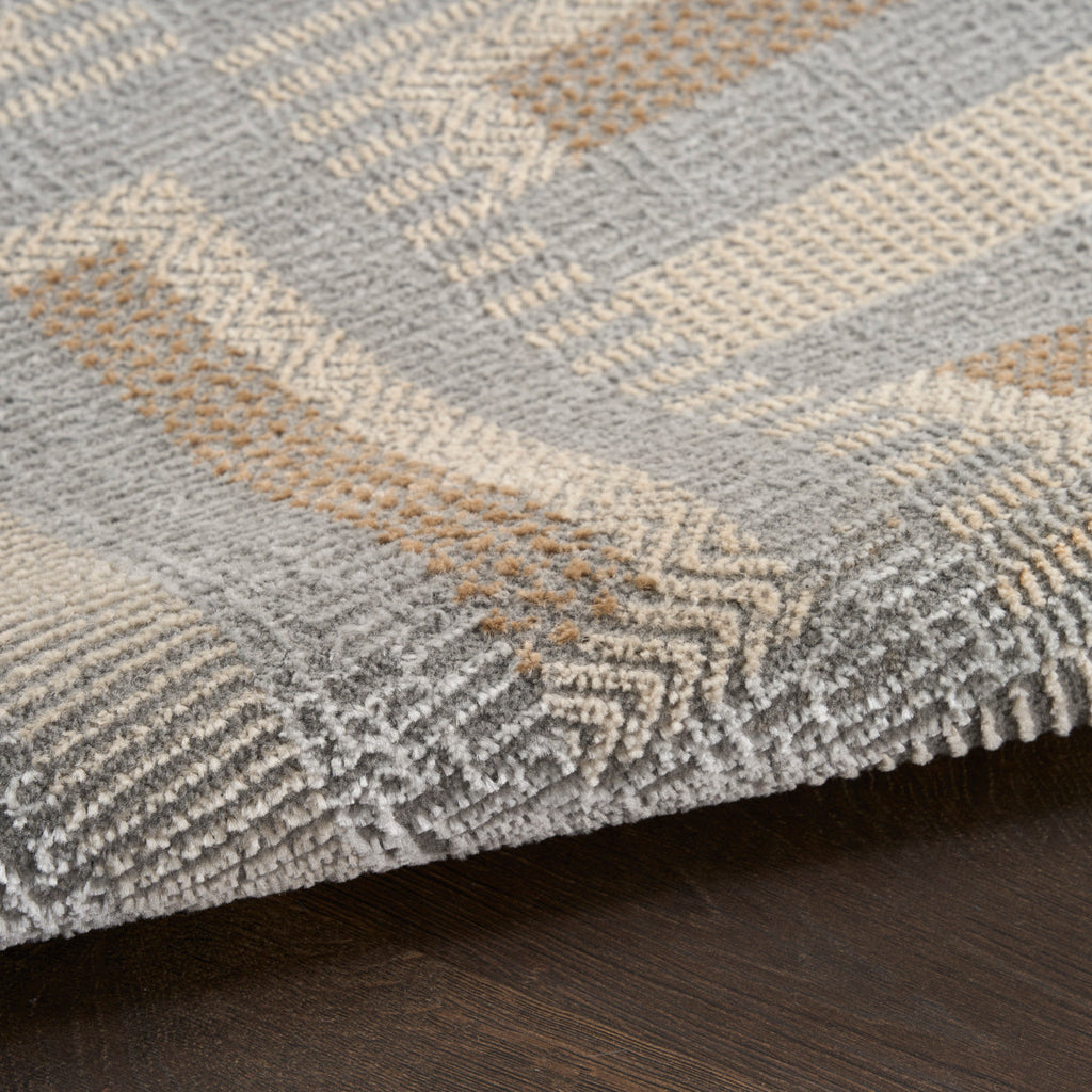 nourison nordic nrc11 grey multicolor rug
