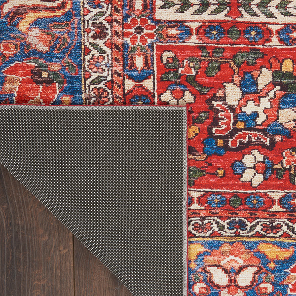 nourison fulton ful05 red rug
