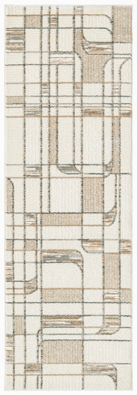 nourison nordic nrc17 ivory multicolor rug