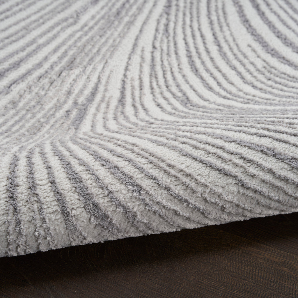 nourison central park west cep02 grey rug