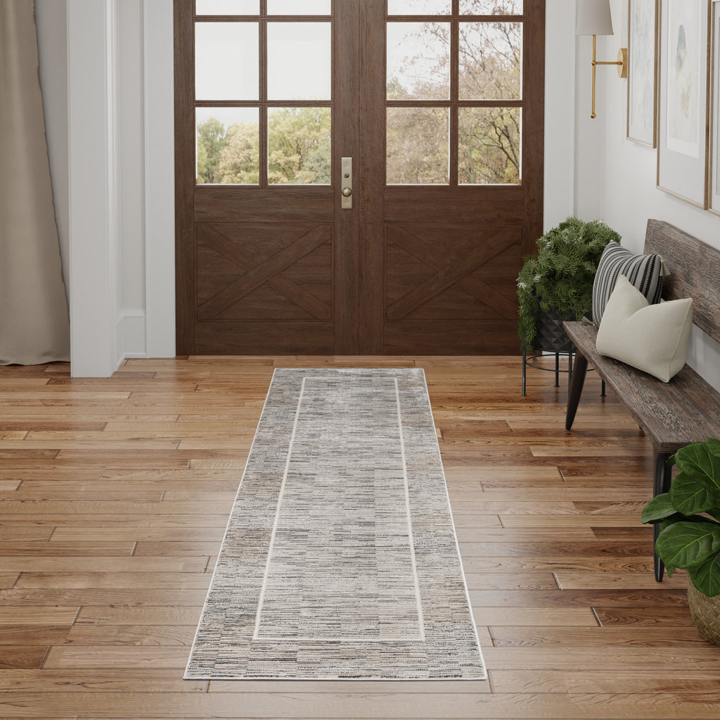 nourison desire dsr02 charcoal grey rug