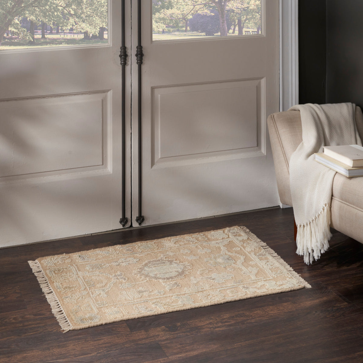 nourison whispers whp06 dusty mauve rug