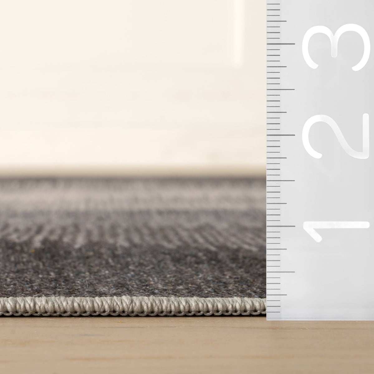 dash albert teahouse da2415 charcoal machine washable polyester rug