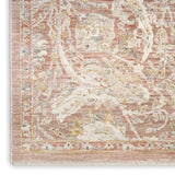nourison antique fusion anf03 brick rug