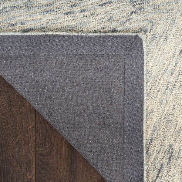 nourison pure angles ang01 grey rug