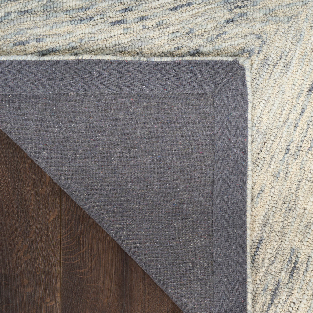 nourison pure angles ang01 grey rug
