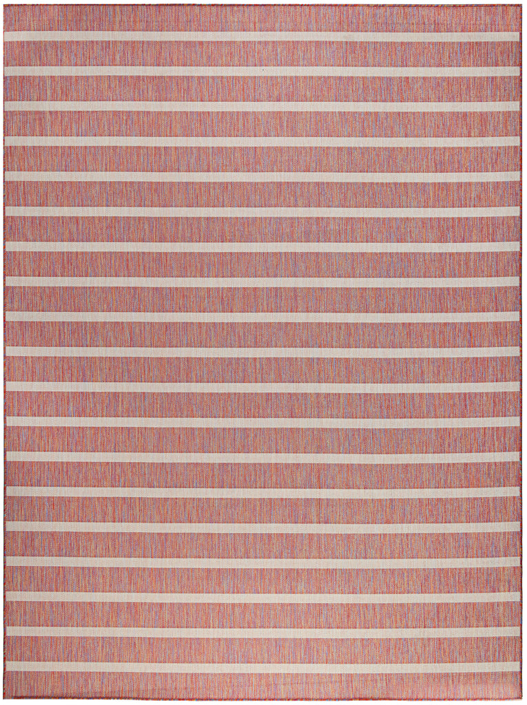 nourison positano pos03 rainbow ivory rug